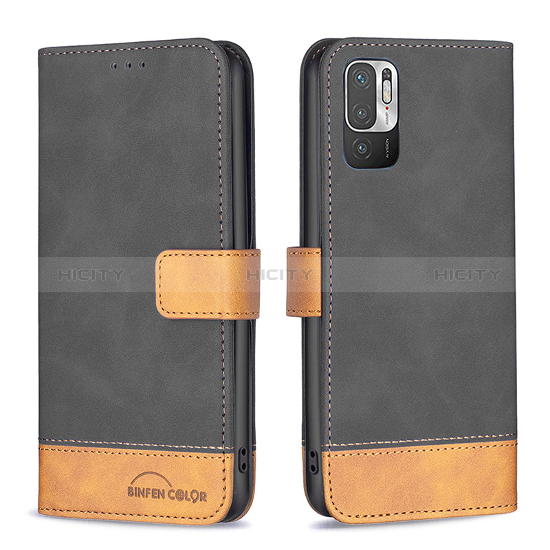 Custodia Portafoglio In Pelle Cover con Supporto B02F per Xiaomi Redmi Note 10T 5G