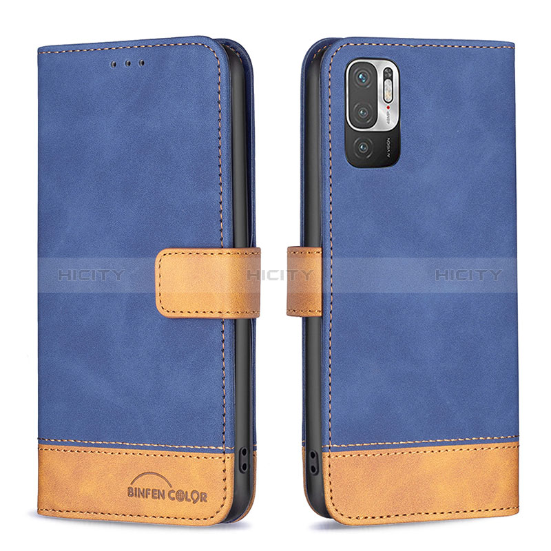 Custodia Portafoglio In Pelle Cover con Supporto B02F per Xiaomi Redmi Note 10T 5G