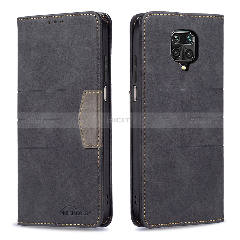 Custodia Portafoglio In Pelle Cover con Supporto B02F per Xiaomi Redmi Note 9 Pro Max