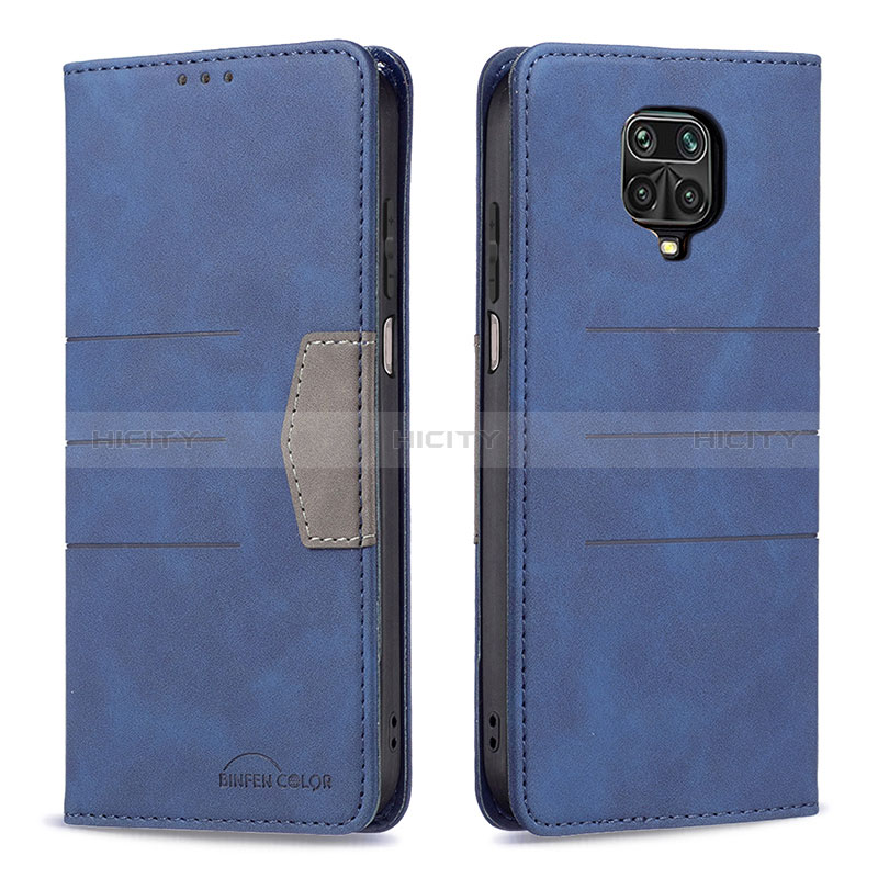 Custodia Portafoglio In Pelle Cover con Supporto B02F per Xiaomi Redmi Note 9 Pro Max