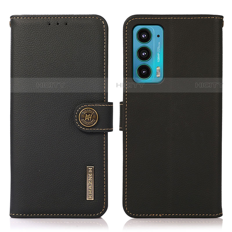 Custodia Portafoglio In Pelle Cover con Supporto B02H per Motorola Moto Edge 20 5G