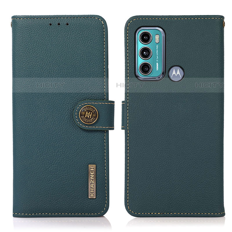 Custodia Portafoglio In Pelle Cover con Supporto B02H per Motorola Moto G40 Fusion