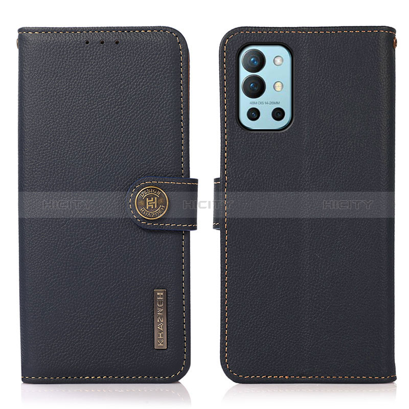 Custodia Portafoglio In Pelle Cover con Supporto B02H per OnePlus 9R 5G