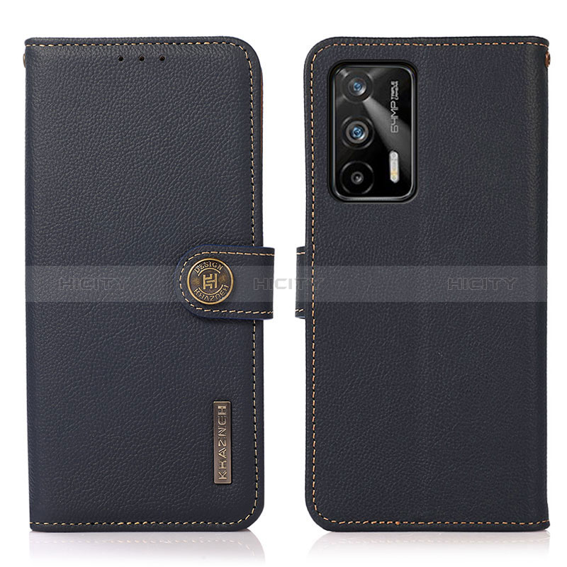 Custodia Portafoglio In Pelle Cover con Supporto B02H per Realme GT 5G