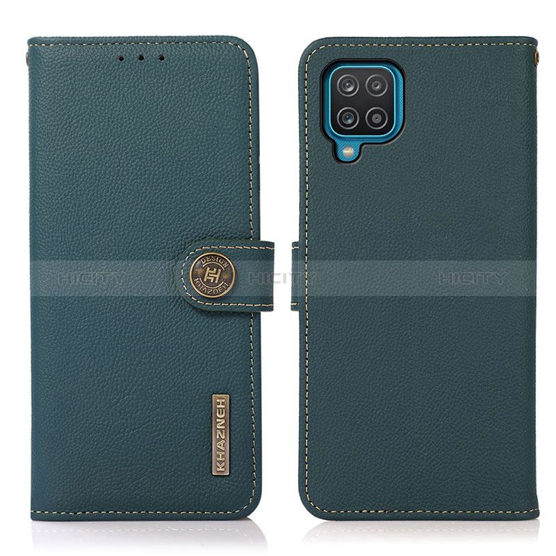 Custodia Portafoglio In Pelle Cover con Supporto B02H per Samsung Galaxy A12 5G