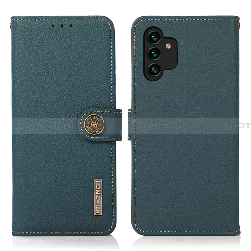 Custodia Portafoglio In Pelle Cover con Supporto B02H per Samsung Galaxy A13 4G