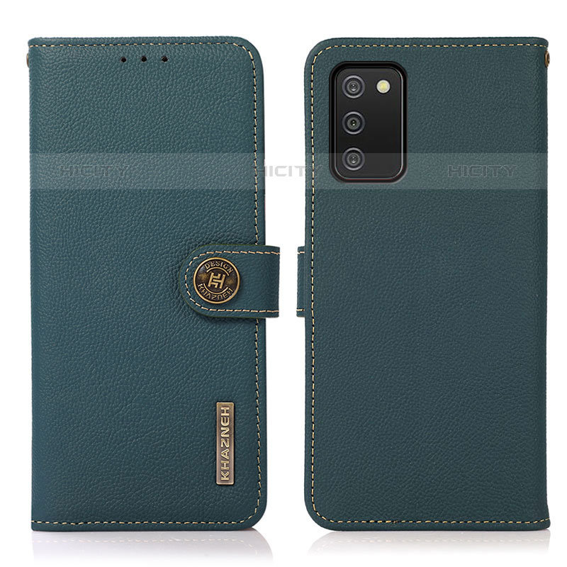 Custodia Portafoglio In Pelle Cover con Supporto B02H per Samsung Galaxy M02s