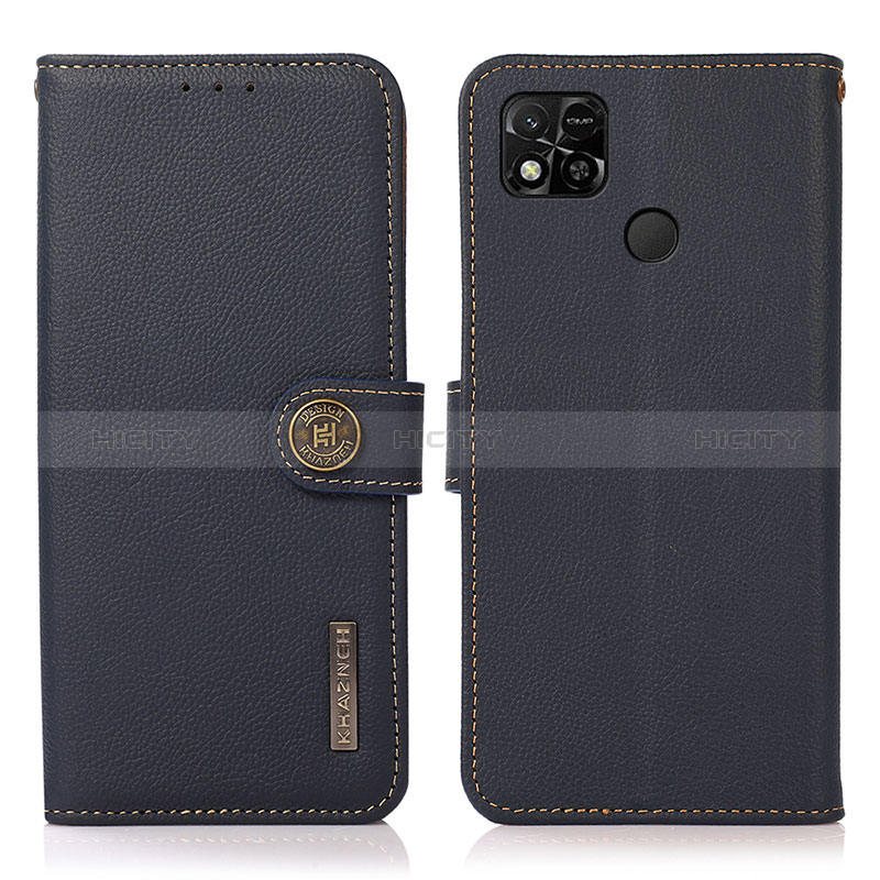 Custodia Portafoglio In Pelle Cover con Supporto B02H per Xiaomi Redmi 9 Activ