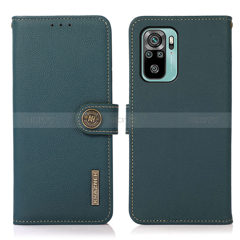 Custodia Portafoglio In Pelle Cover con Supporto B02H per Xiaomi Redmi Note 10S 4G