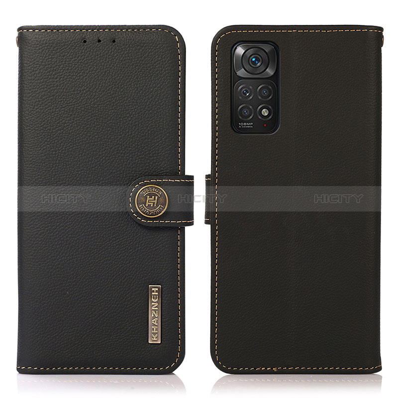 Custodia Portafoglio In Pelle Cover con Supporto B02H per Xiaomi Redmi Note 11 4G (2022)