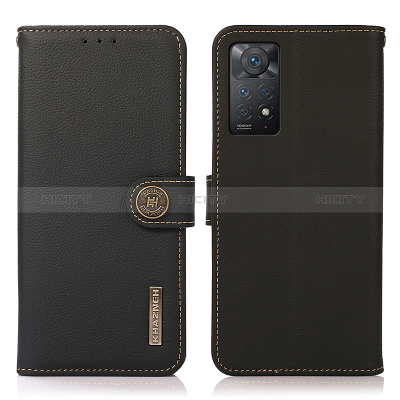 Custodia Portafoglio In Pelle Cover con Supporto B02H per Xiaomi Redmi Note 11 Pro 4G