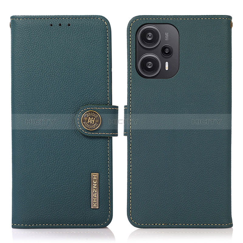 Custodia Portafoglio In Pelle Cover con Supporto B02H per Xiaomi Redmi Note 12 Turbo 5G