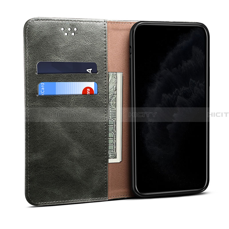 Custodia Portafoglio In Pelle Cover con Supporto B02S per Samsung Galaxy A22 5G