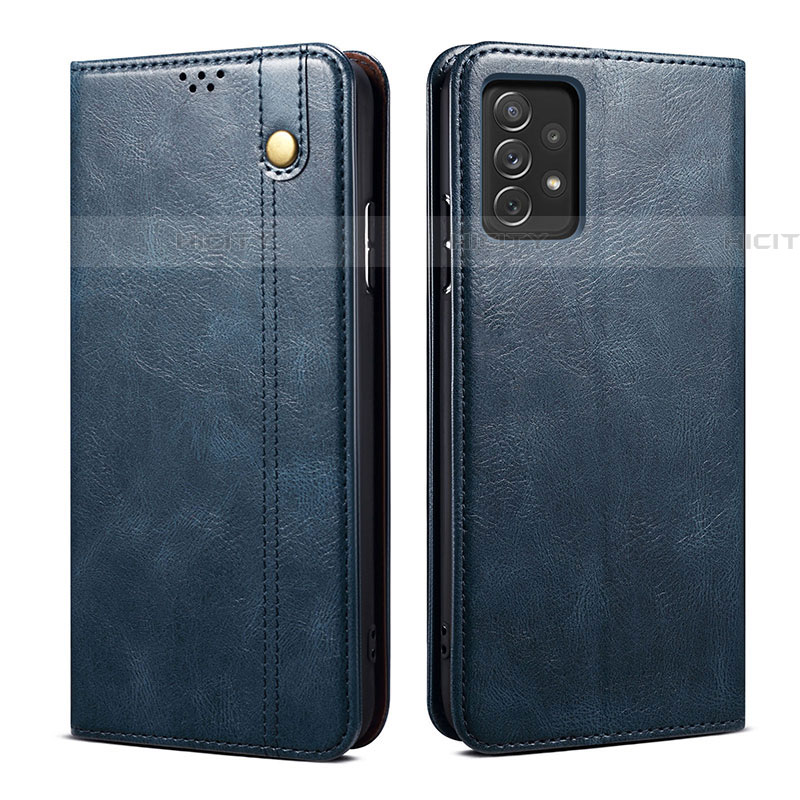 Custodia Portafoglio In Pelle Cover con Supporto B02S per Samsung Galaxy A72 4G