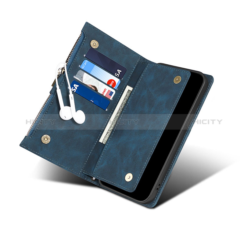 Custodia Portafoglio In Pelle Cover con Supporto B02S per Samsung Galaxy S20 FE 4G