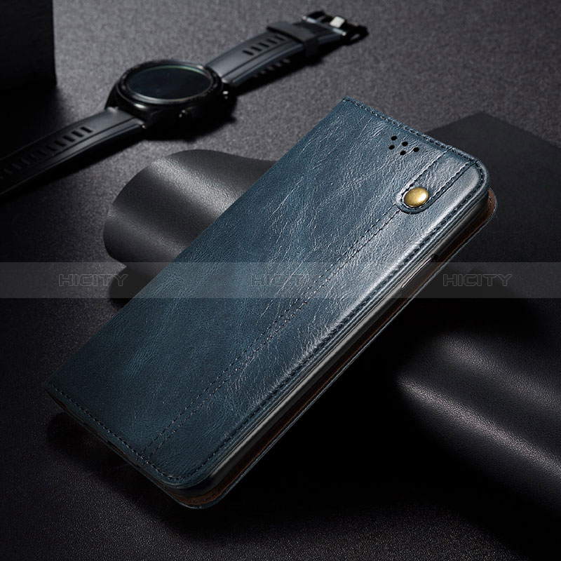 Custodia Portafoglio In Pelle Cover con Supporto B02S per Xiaomi Mi 11X 5G Blu