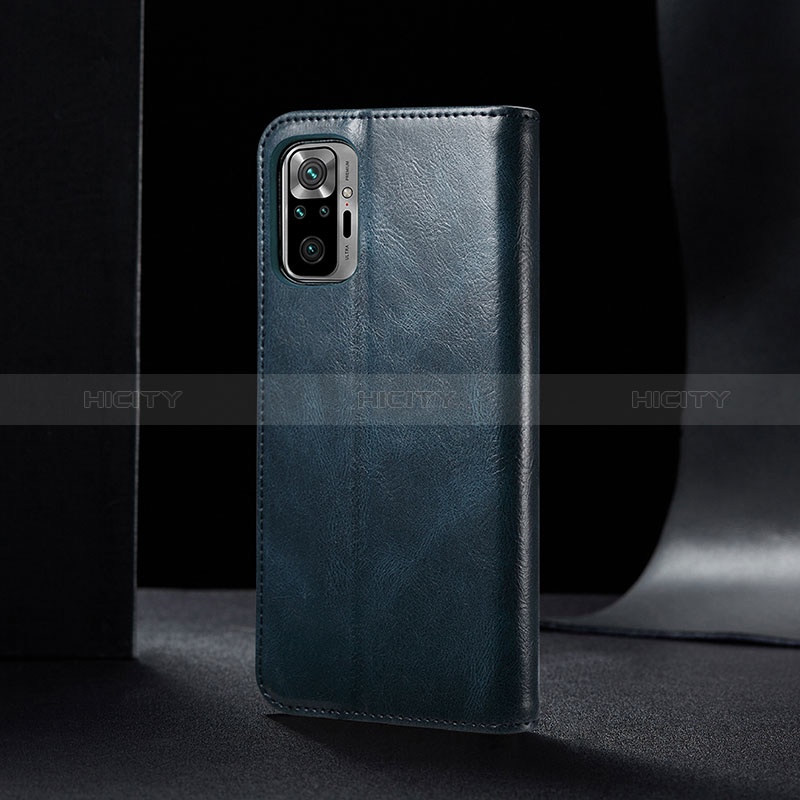 Custodia Portafoglio In Pelle Cover con Supporto B02S per Xiaomi Redmi Note 10 4G