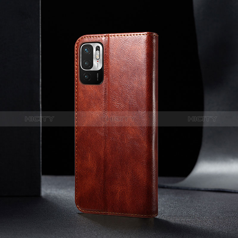 Custodia Portafoglio In Pelle Cover con Supporto B02S per Xiaomi Redmi Note 10 5G