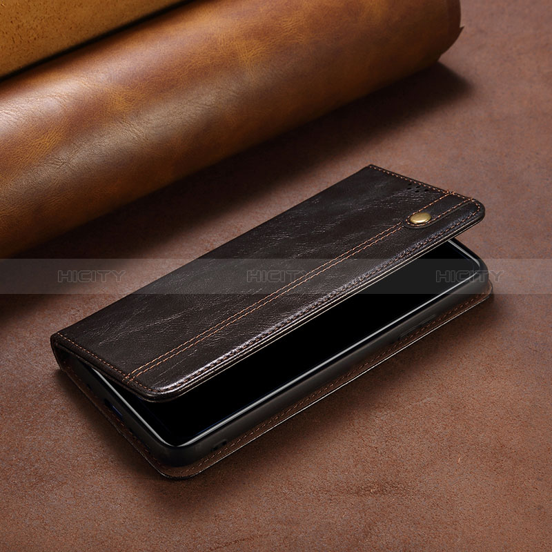 Custodia Portafoglio In Pelle Cover con Supporto B02S per Xiaomi Redmi Note 12 Pro Speed 5G Nero