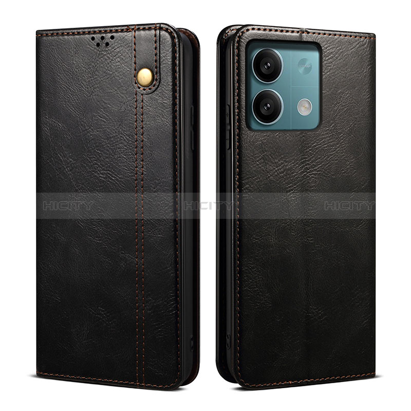 Custodia Portafoglio In Pelle Cover con Supporto B02S per Xiaomi Redmi Note 13 5G