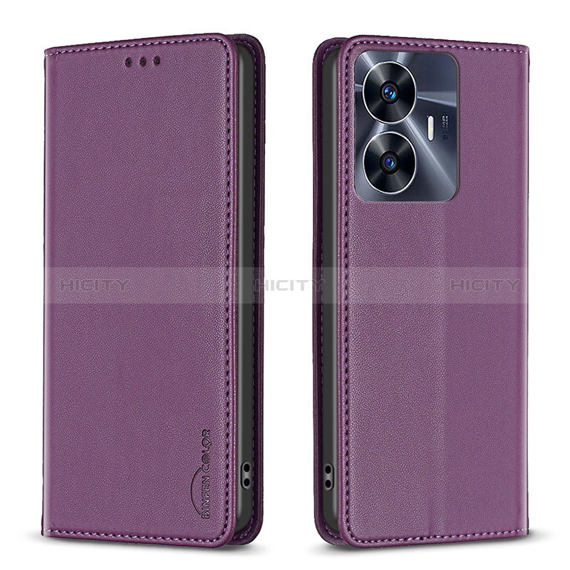 Custodia Portafoglio In Pelle Cover con Supporto B03F per Realme C55