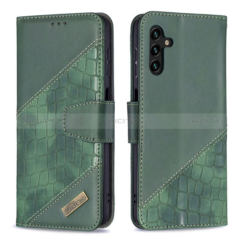 Custodia Portafoglio In Pelle Cover con Supporto B03F per Samsung Galaxy A04s