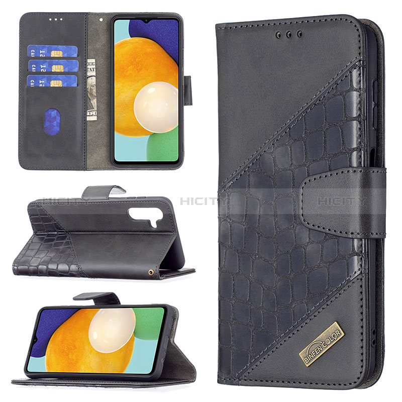 Custodia Portafoglio In Pelle Cover con Supporto B03F per Samsung Galaxy A04s