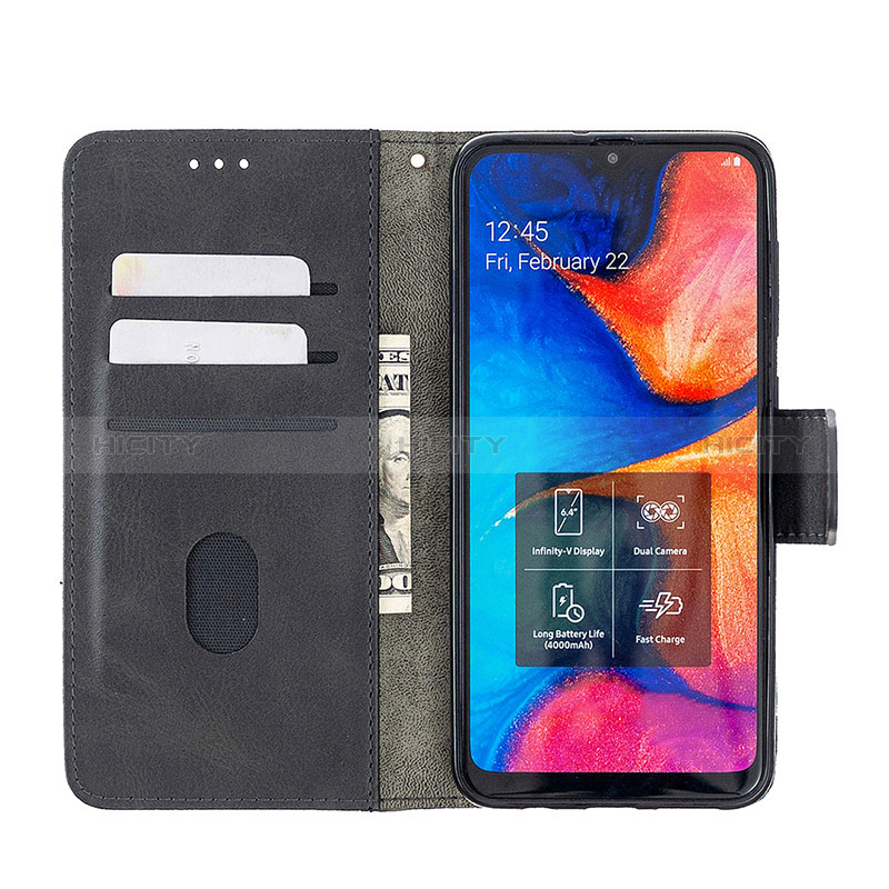 Custodia Portafoglio In Pelle Cover con Supporto B03F per Samsung Galaxy A30