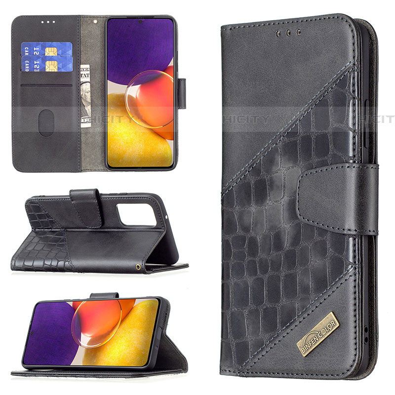 Custodia Portafoglio In Pelle Cover con Supporto B03F per Samsung Galaxy A34 5G