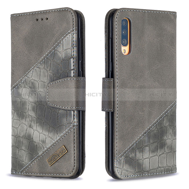 Custodia Portafoglio In Pelle Cover con Supporto B03F per Samsung Galaxy A70S