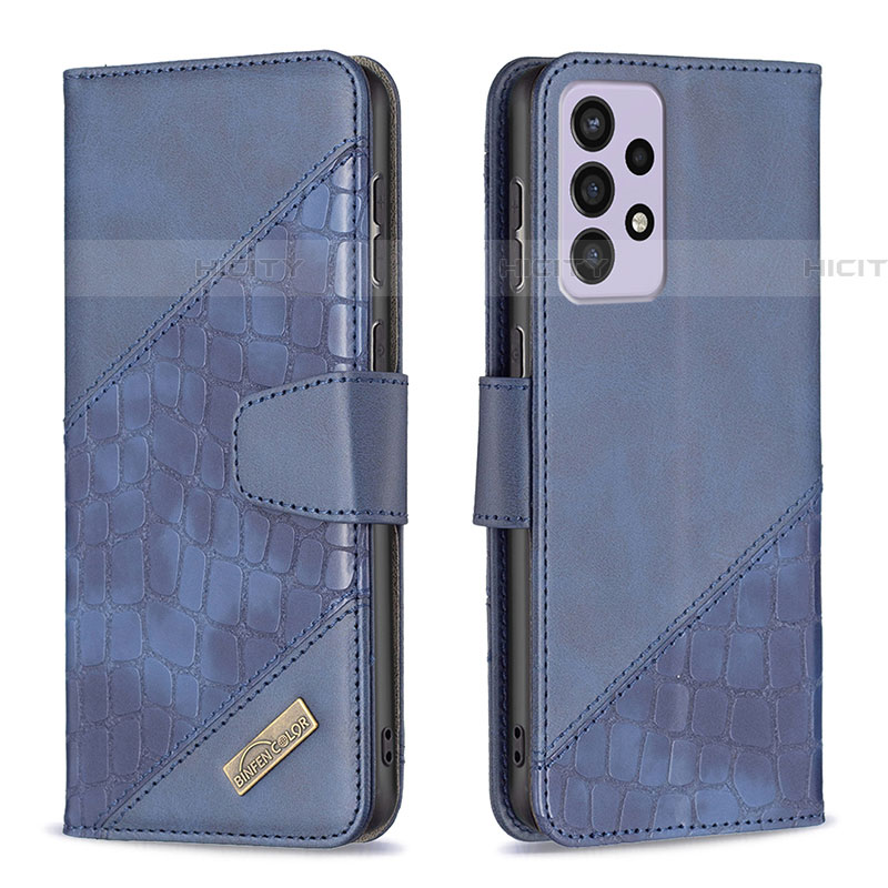 Custodia Portafoglio In Pelle Cover con Supporto B03F per Samsung Galaxy A73 5G