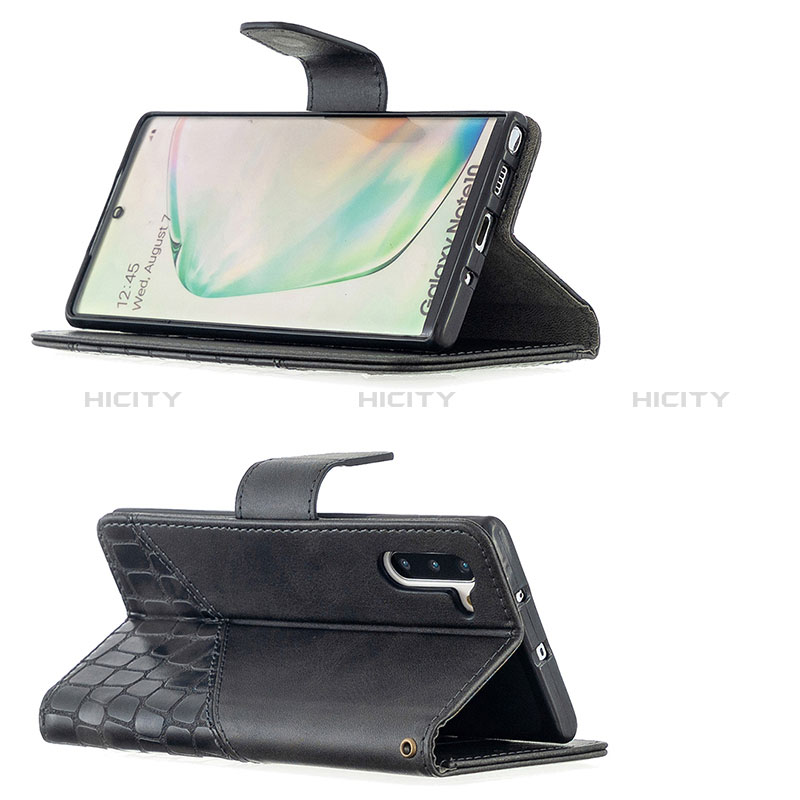 Custodia Portafoglio In Pelle Cover con Supporto B03F per Samsung Galaxy Note 10 5G