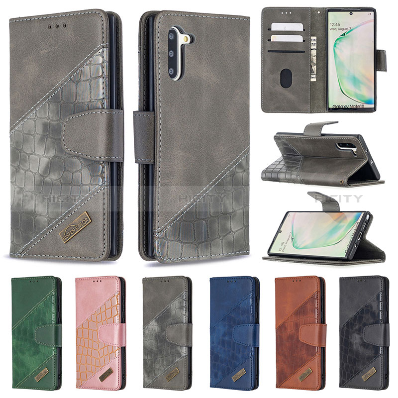 Custodia Portafoglio In Pelle Cover con Supporto B03F per Samsung Galaxy Note 10 5G