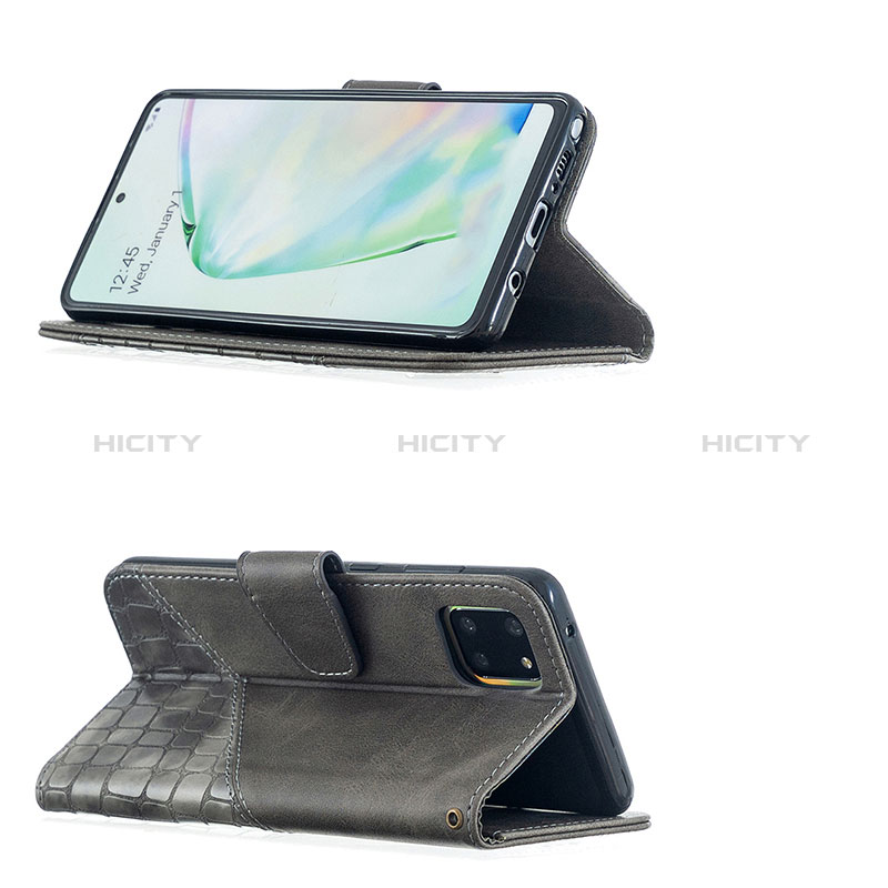 Custodia Portafoglio In Pelle Cover con Supporto B03F per Samsung Galaxy Note 10 Lite