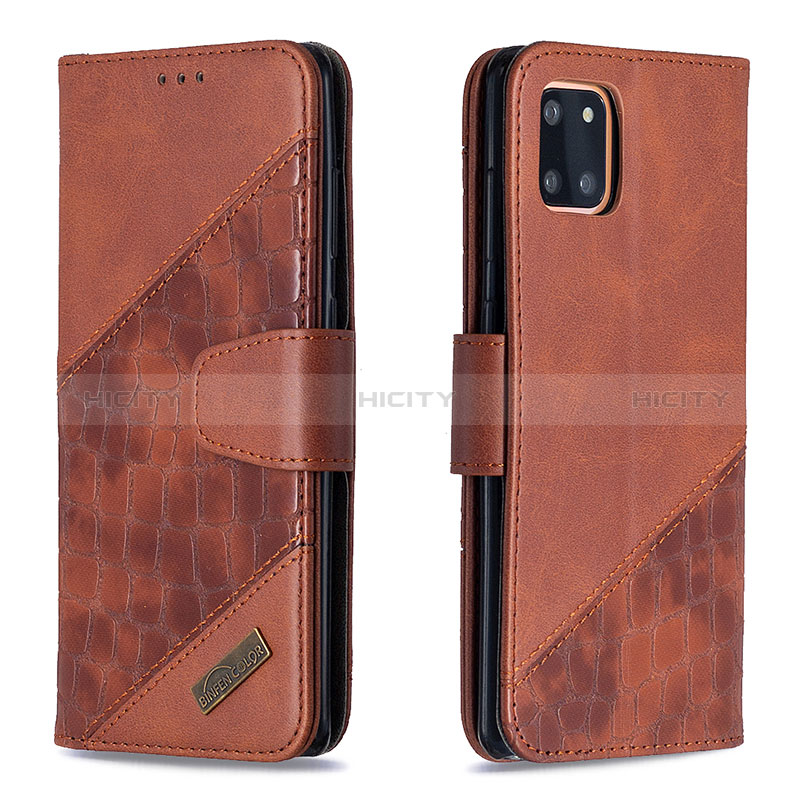 Custodia Portafoglio In Pelle Cover con Supporto B03F per Samsung Galaxy Note 10 Lite