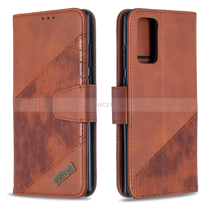 Custodia Portafoglio In Pelle Cover con Supporto B03F per Samsung Galaxy Note 20 5G