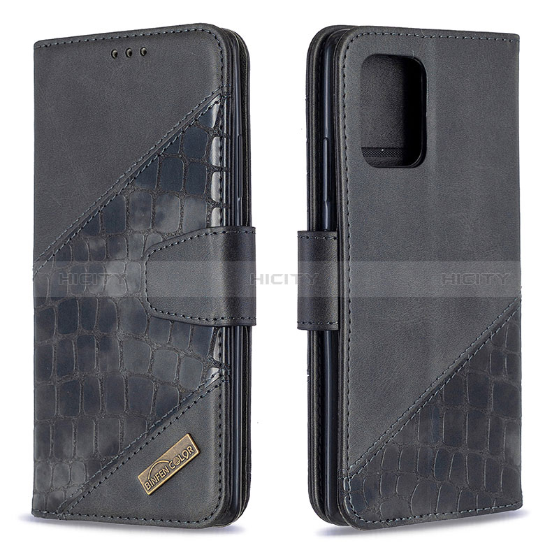 Custodia Portafoglio In Pelle Cover con Supporto B03F per Samsung Galaxy S10 Lite