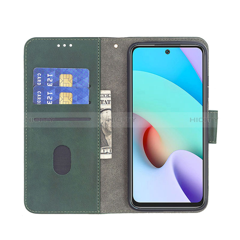 Custodia Portafoglio In Pelle Cover con Supporto B03F per Xiaomi Redmi 10 (2022)