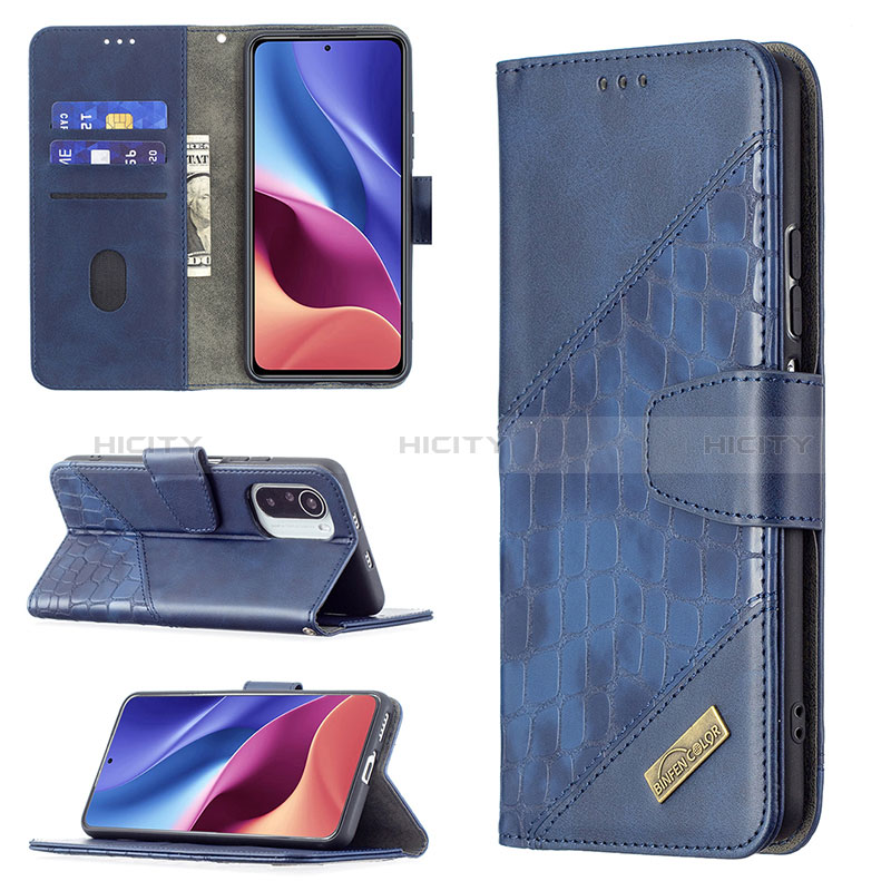 Custodia Portafoglio In Pelle Cover con Supporto B03F per Xiaomi Redmi K40 Pro+ Plus 5G