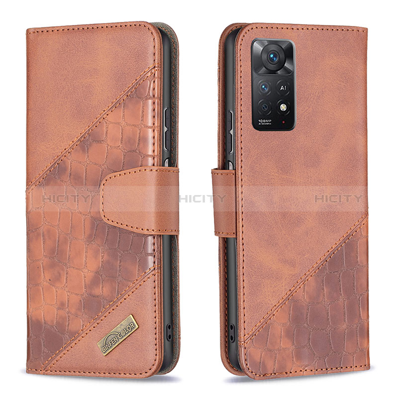 Custodia Portafoglio In Pelle Cover con Supporto B03F per Xiaomi Redmi Note 11 Pro 4G