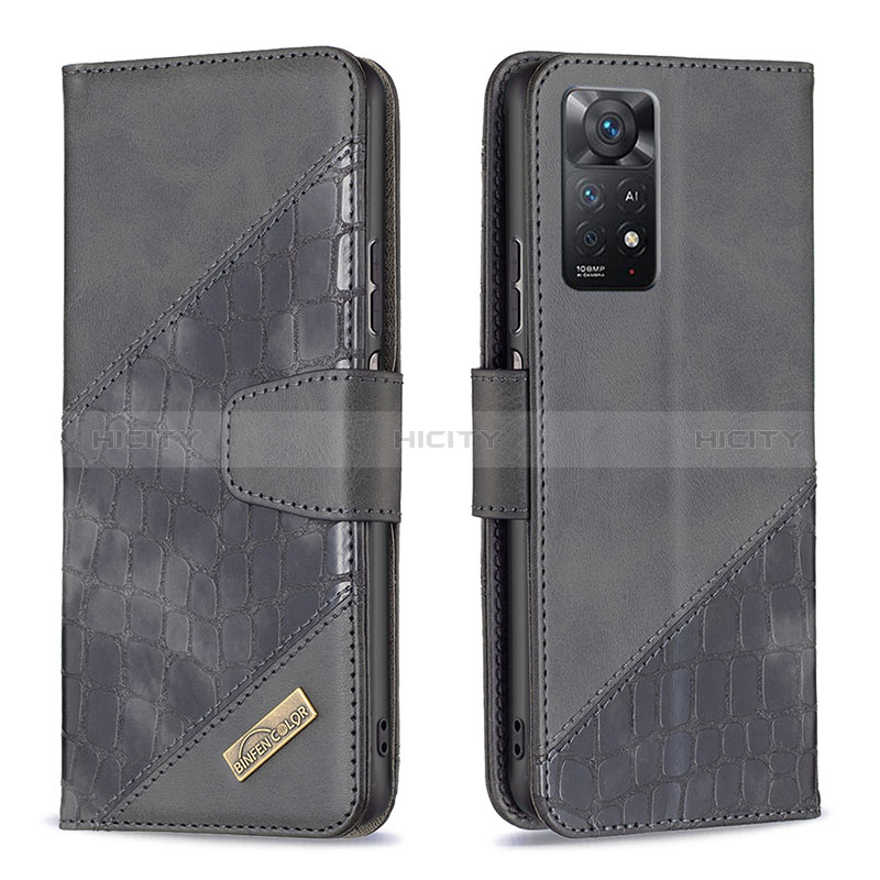Custodia Portafoglio In Pelle Cover con Supporto B03F per Xiaomi Redmi Note 11 Pro 5G