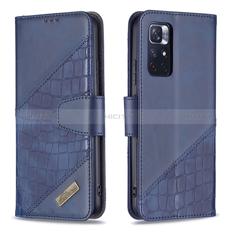 Custodia Portafoglio In Pelle Cover con Supporto B03F per Xiaomi Redmi Note 11S 5G