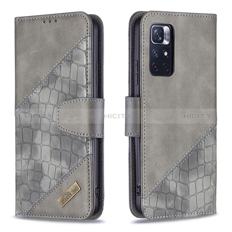 Custodia Portafoglio In Pelle Cover con Supporto B03F per Xiaomi Redmi Note 11T 5G