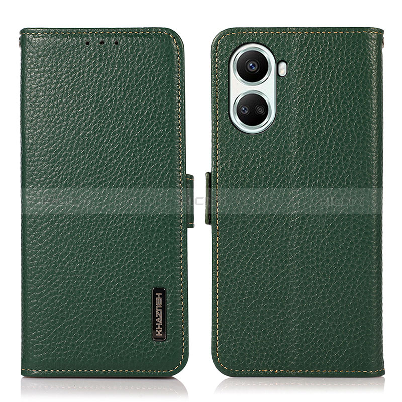 Custodia Portafoglio In Pelle Cover con Supporto B03H per Huawei Nova 10 SE Verde