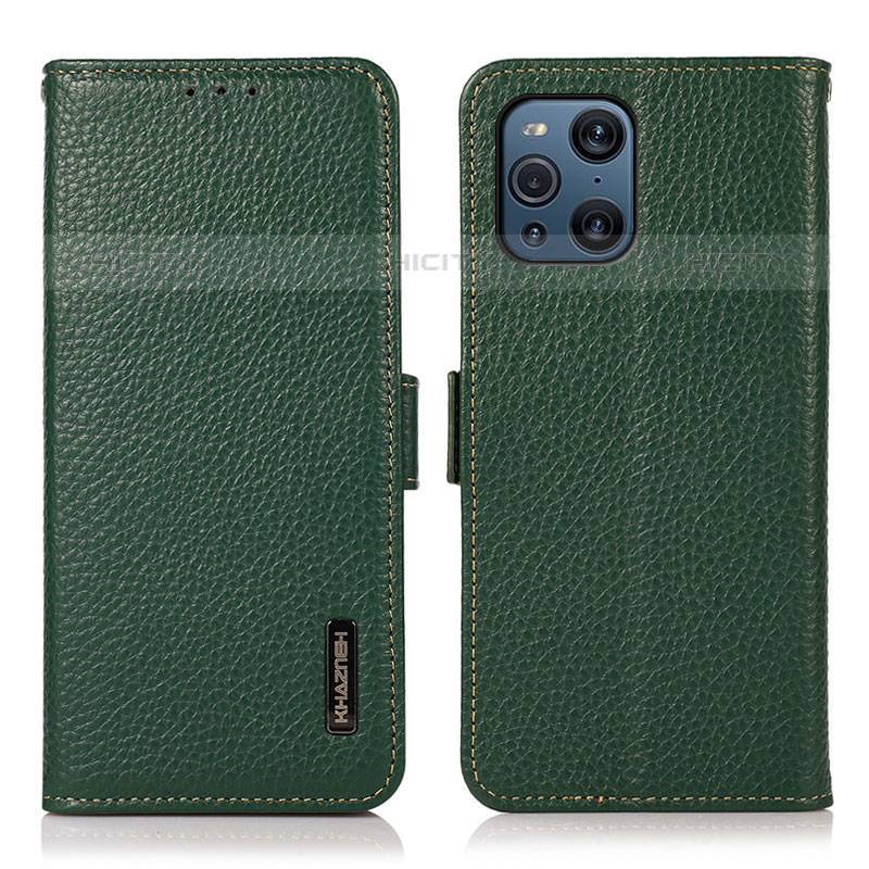 Custodia Portafoglio In Pelle Cover con Supporto B03H per Oppo Find X3 Pro 5G