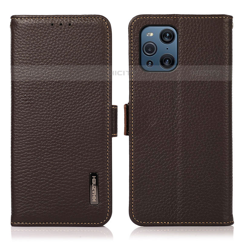 Custodia Portafoglio In Pelle Cover con Supporto B03H per Oppo Find X3 Pro 5G