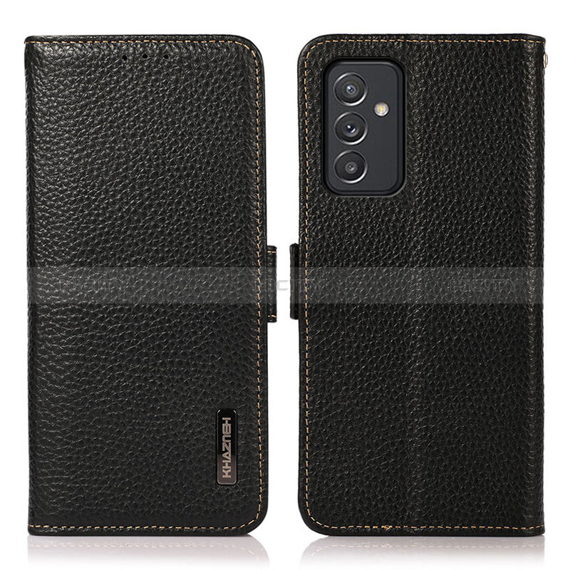 Custodia Portafoglio In Pelle Cover con Supporto B03H per Samsung Galaxy A15 LTE Nero