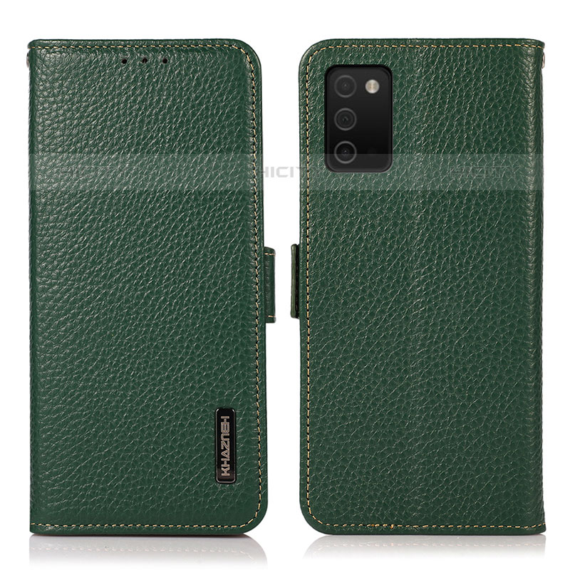 Custodia Portafoglio In Pelle Cover con Supporto B03H per Samsung Galaxy M02s