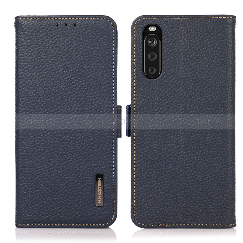 Custodia Portafoglio In Pelle Cover con Supporto B03H per Sony Xperia 10 III Lite