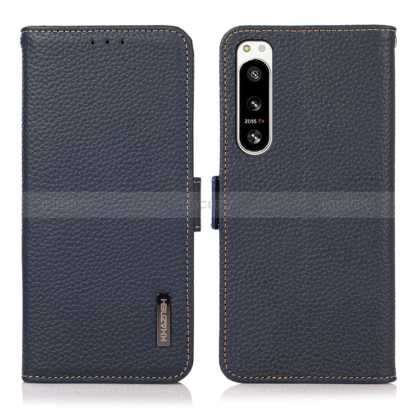 Custodia Portafoglio In Pelle Cover con Supporto B03H per Sony Xperia 5 IV